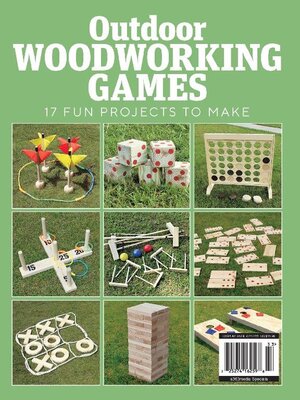 cover image of Outdoor Woodworking Games